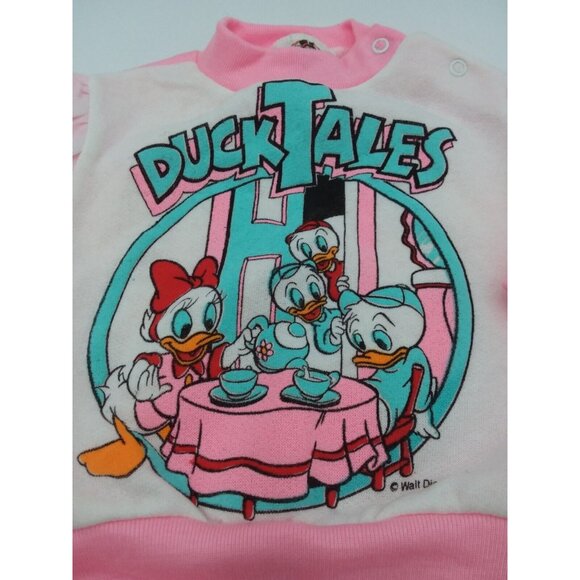 Walt Disney Duck Tales Infant Girls Activewear Set Outfit 18 Months Vintage 1986 - Picture 10 of 11